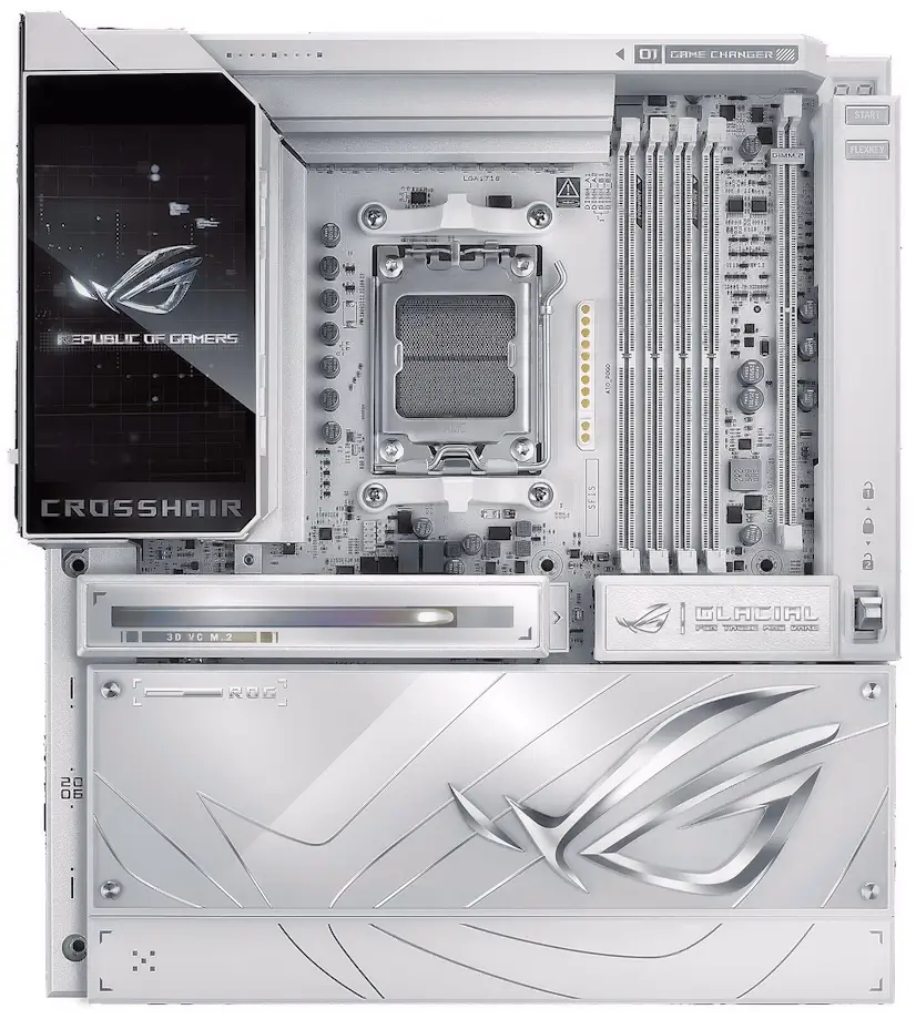 Montaje Placa Base ASUS ROG CROSSHAIR X870E GLACIAL Tres Cantos Tres Cantos PC - Montaje Placa Base ASUS ROG CROSSHAIR X870E GLACIAL Tres Cantos